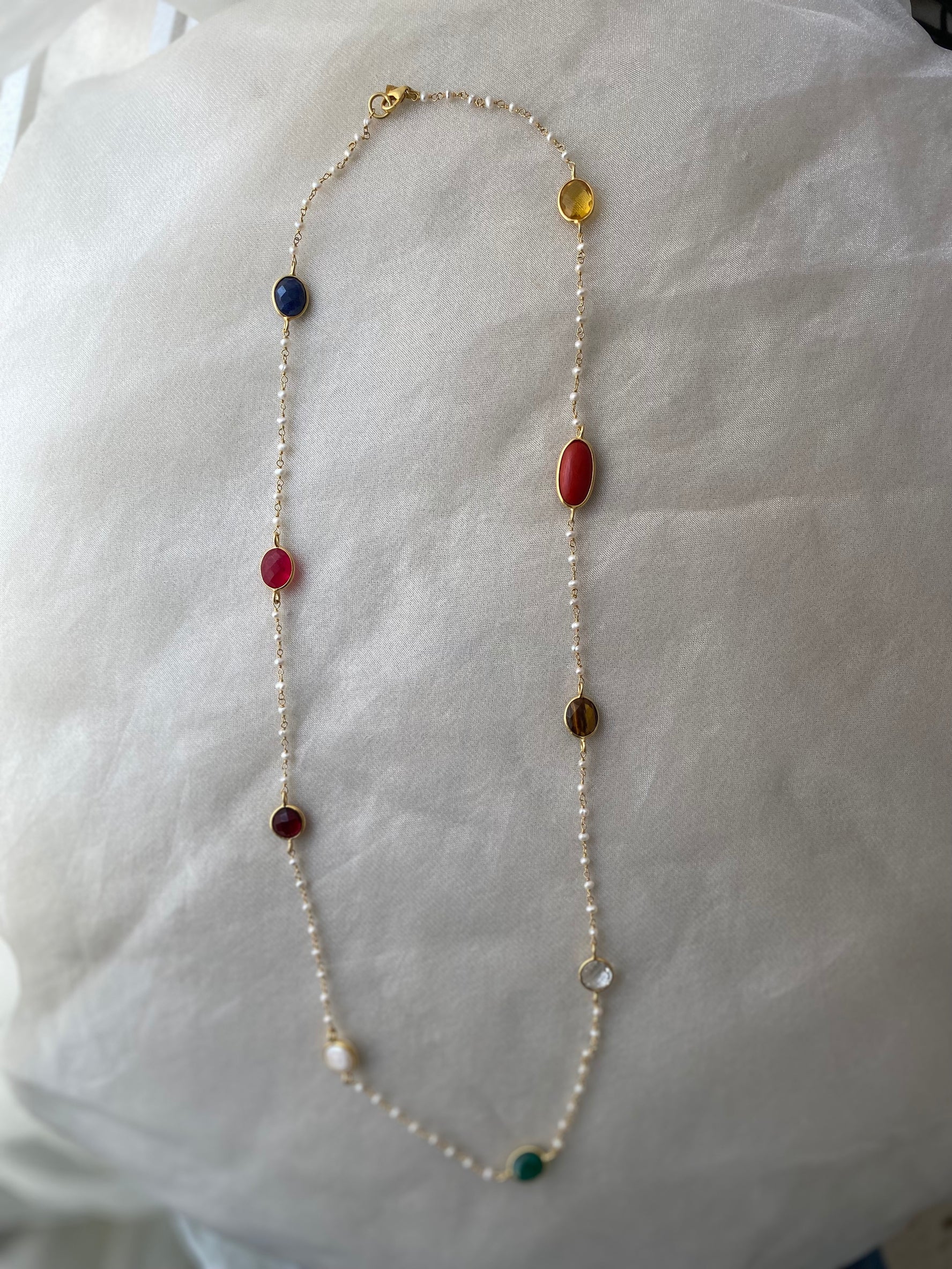Long Navratna Mala