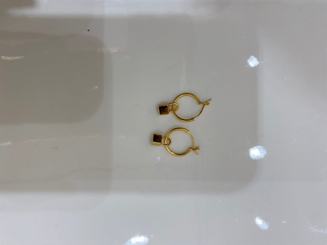 Changeable Charm Hoops