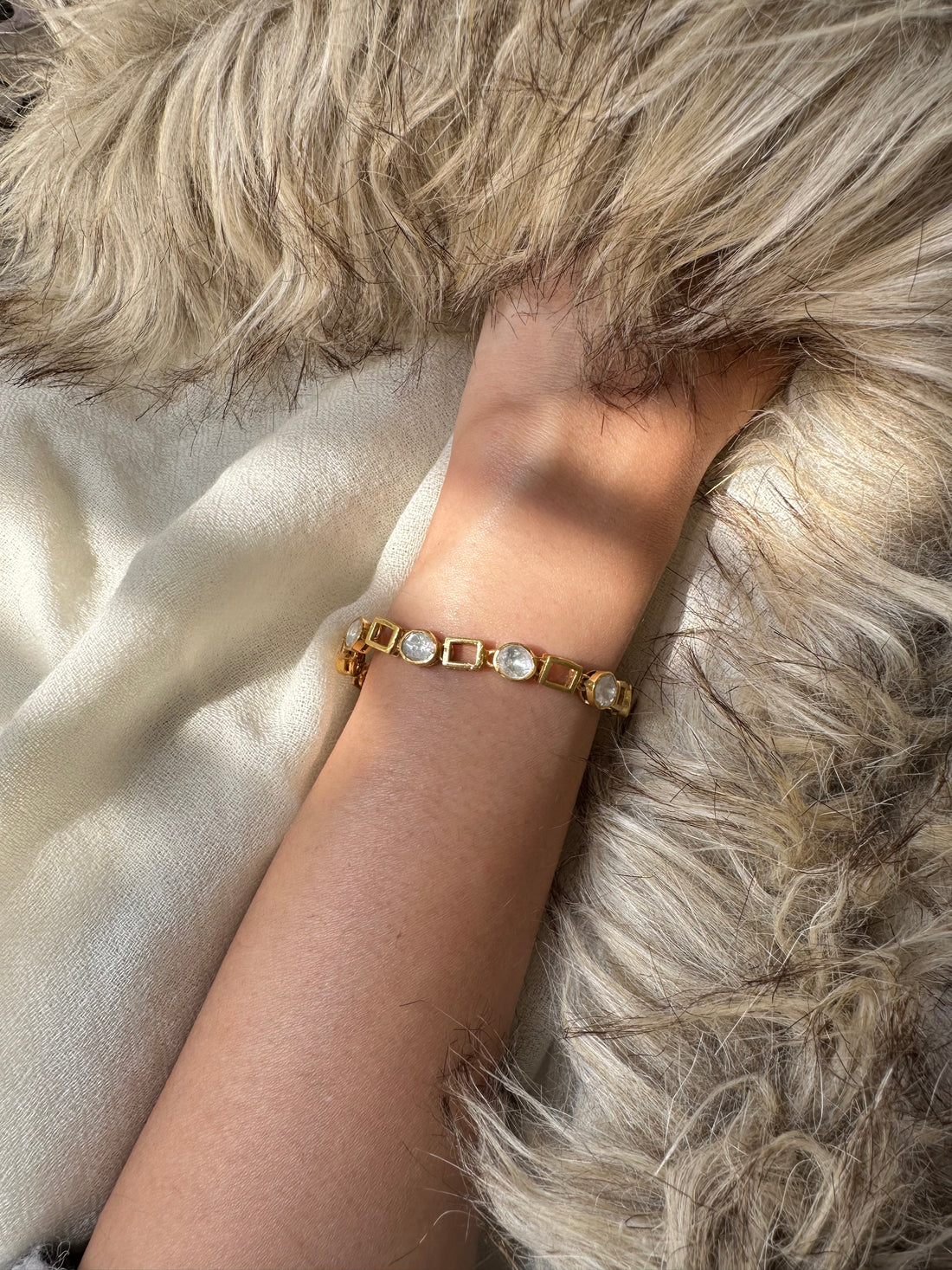 Sahibha Polki Bracelet