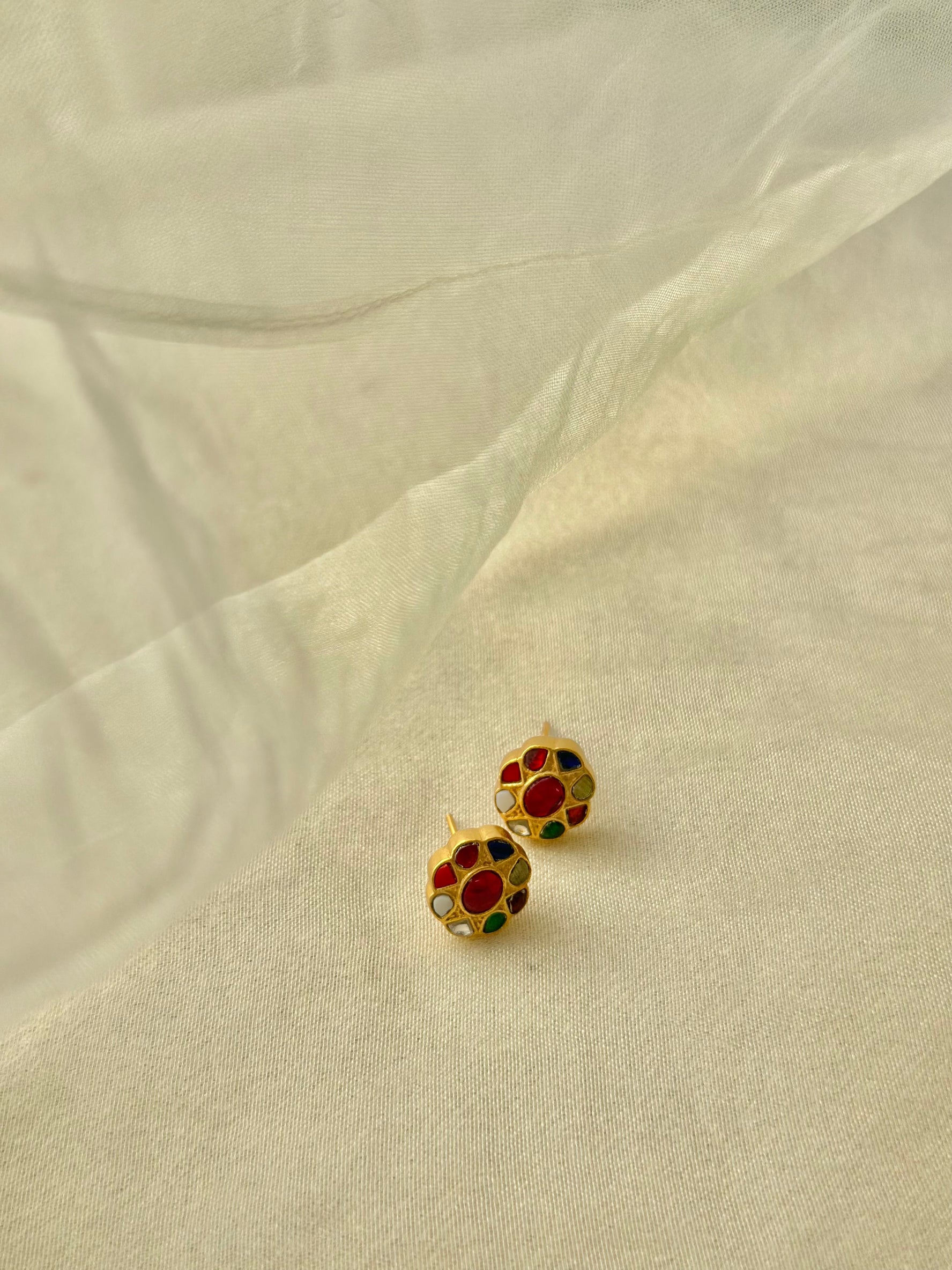 Navratna Studs (Small)