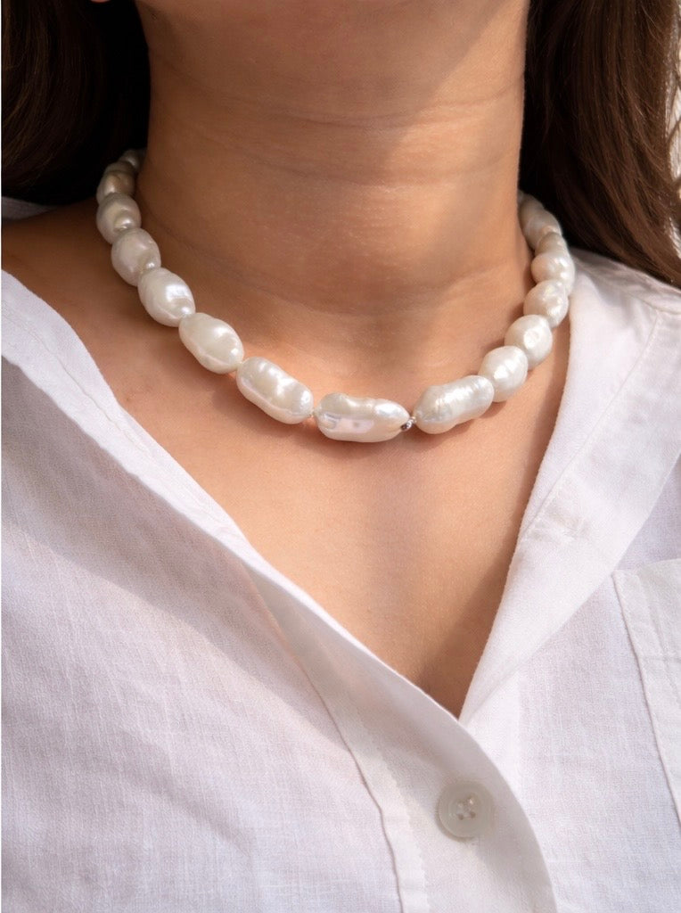 Sultana Pearl Necklace