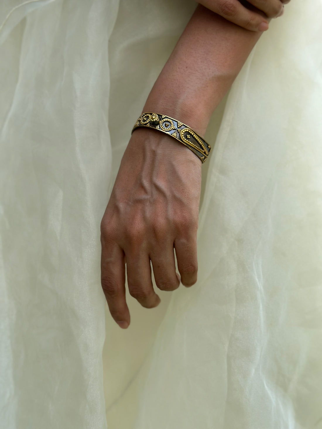 Tribal Black Bangle