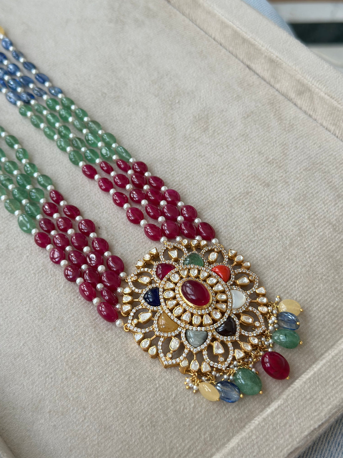 Navgrah Necklace (Navratna)