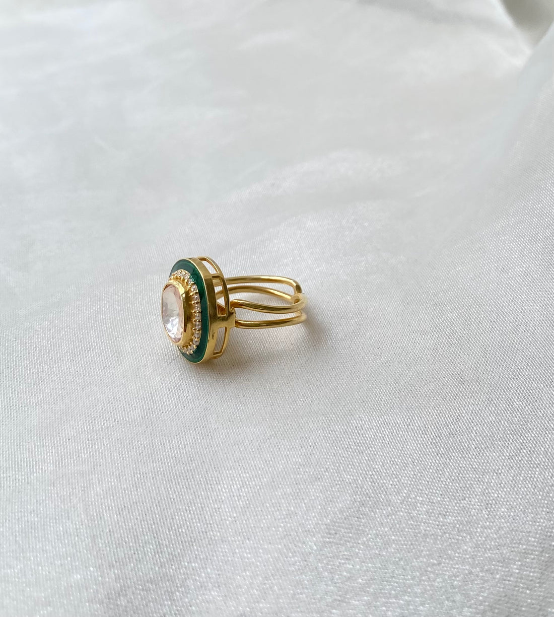 Mughal Polki Ring