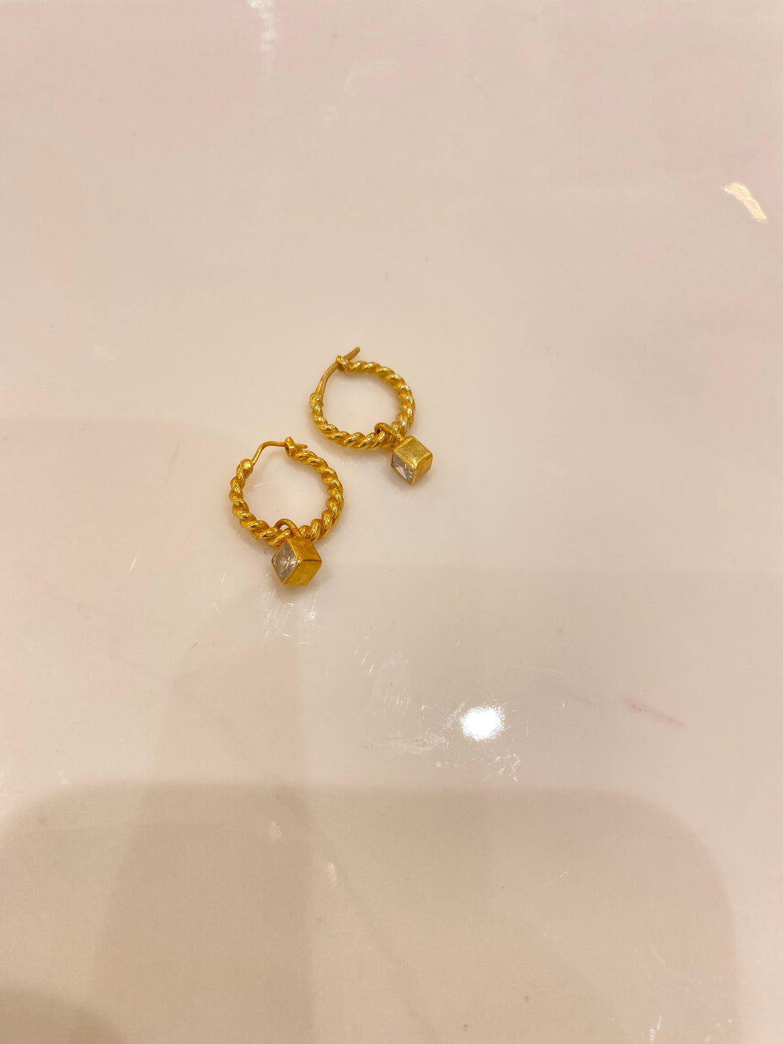 Changeable Charm Hoops