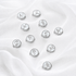 Personalised sterling silver button clip – Eterno India
