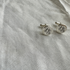 Engraved monogram sterling silver cufflinks pair – Eterno India"