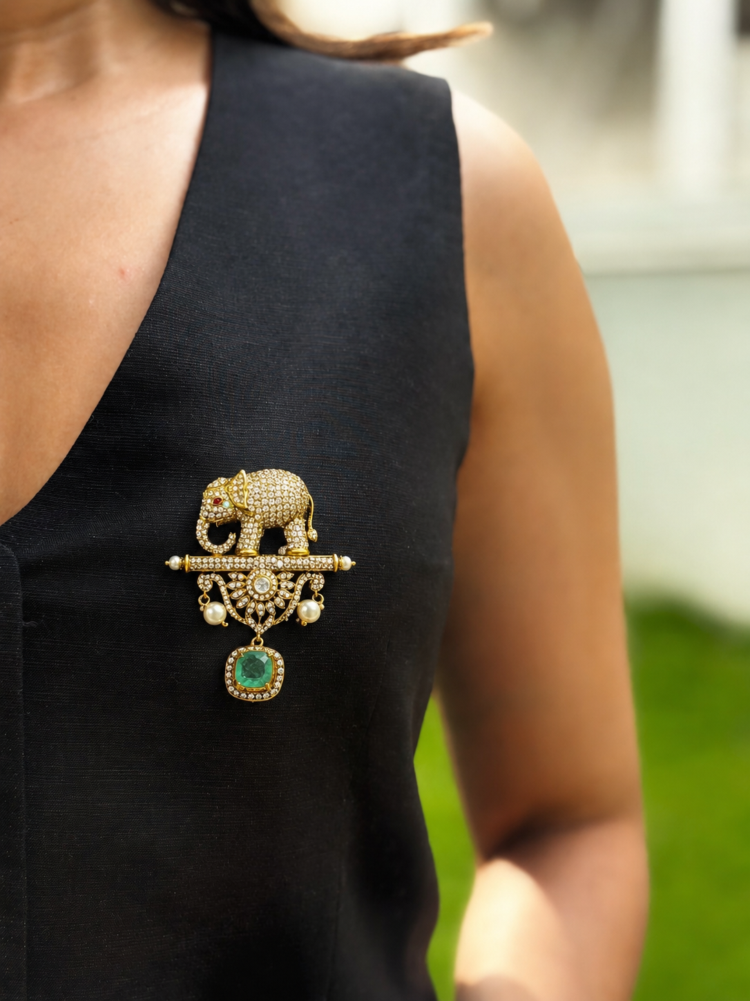 Hampi  Brooch