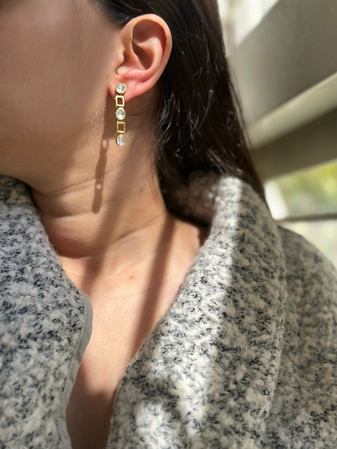 Sahibha Polki Earrings