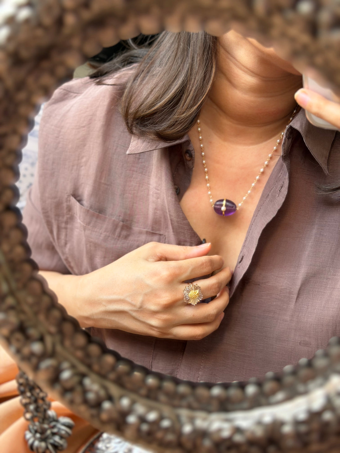 Rama Amethyst Chain
