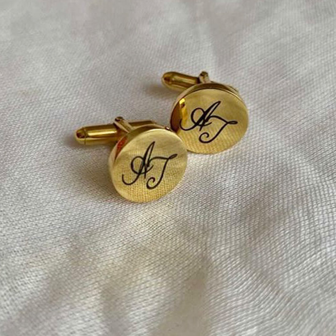 Engraved Monogram Cufflinks (Pair)