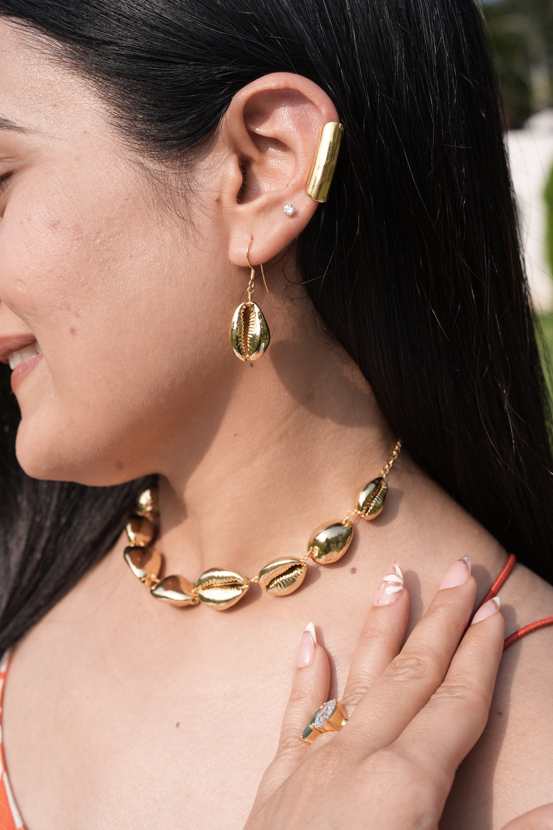 Alana Cowrie Necklace