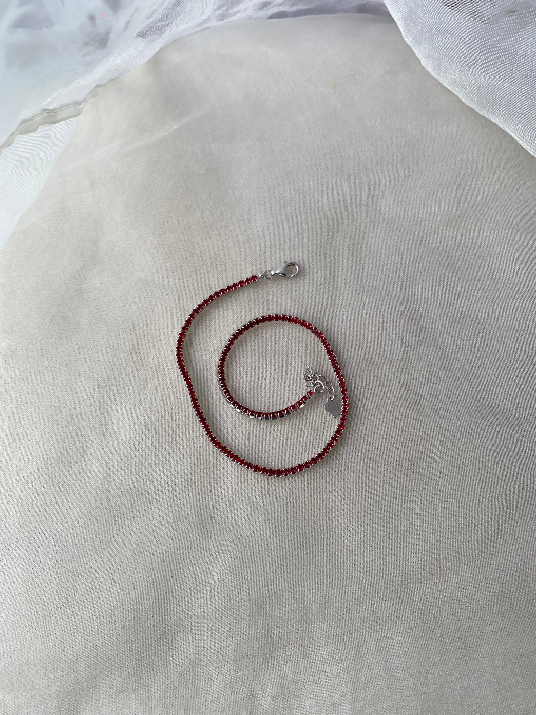 Colour CZ Anklet