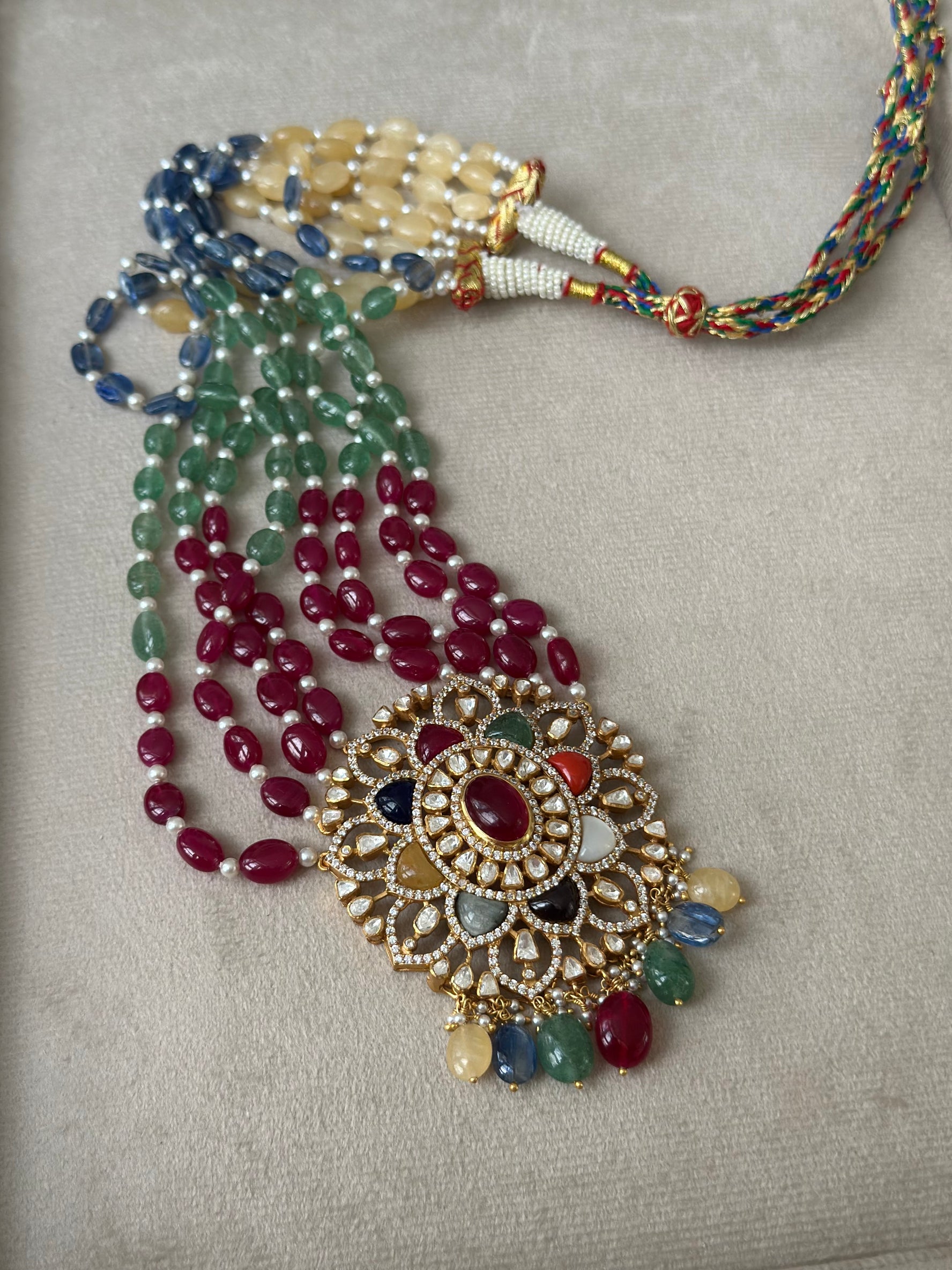 Navagraha Necklace (Navratna)