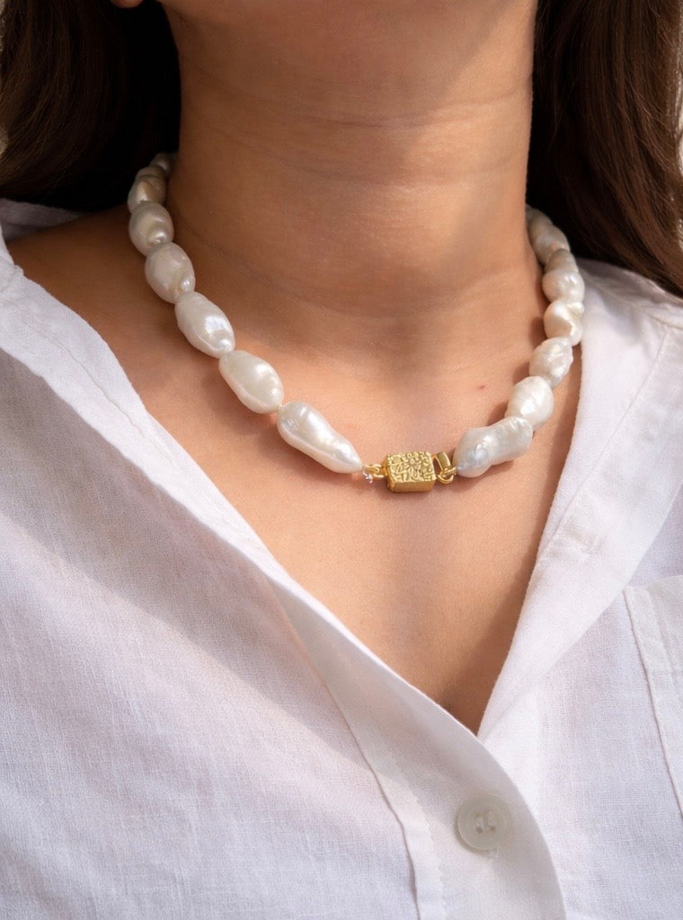 Sultana Pearl Necklace