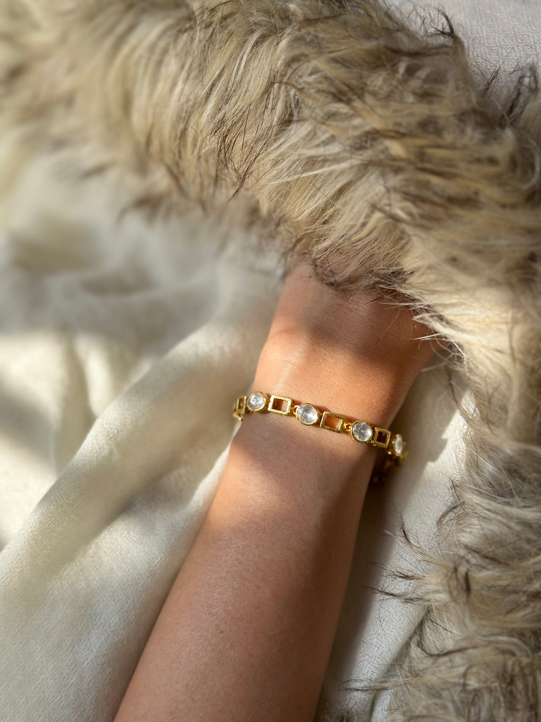 Sahibha Polki Bracelet