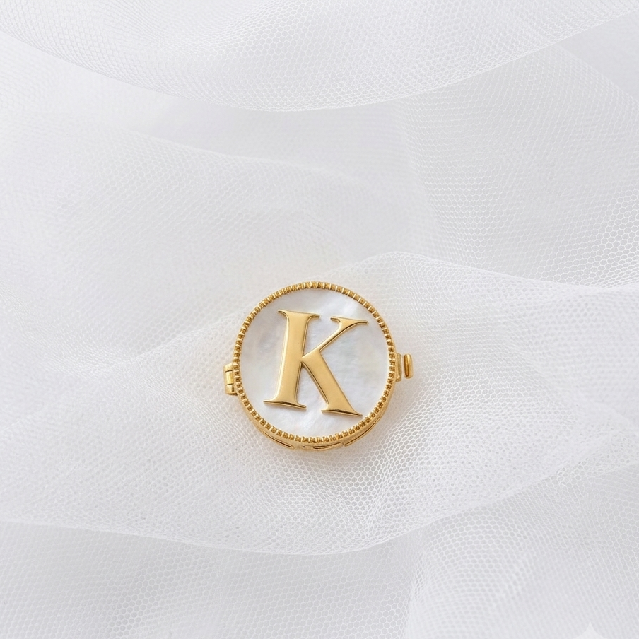 Button Clip (Big) - Personalised