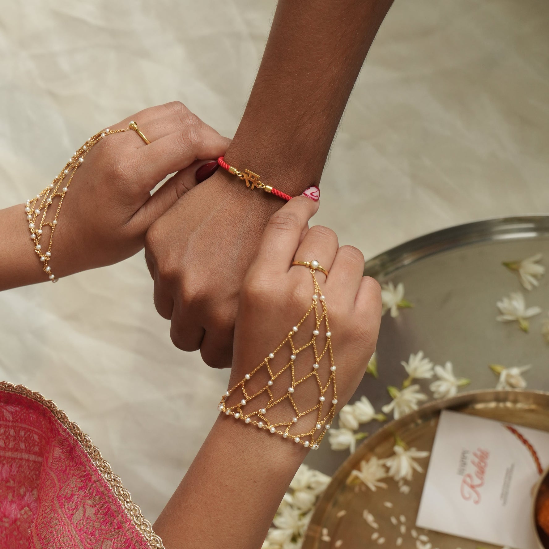 Akshar Rakhi in 92.5 sterling silver – Eterno India
