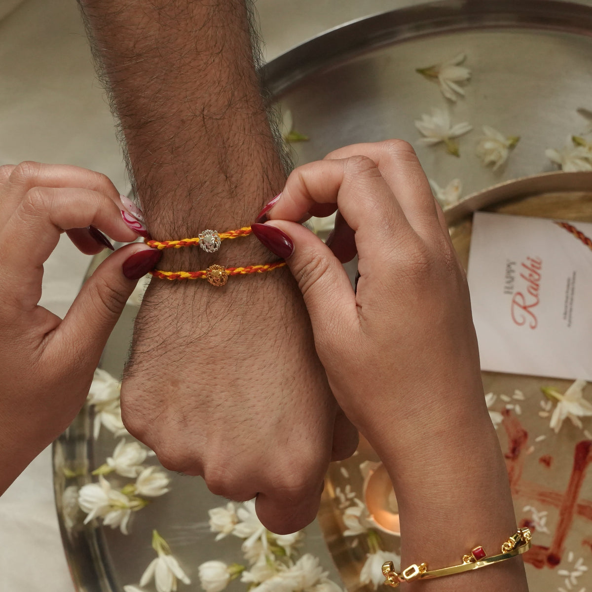 OG Lion Rakhi in 92.5 sterling silver – Eterno India